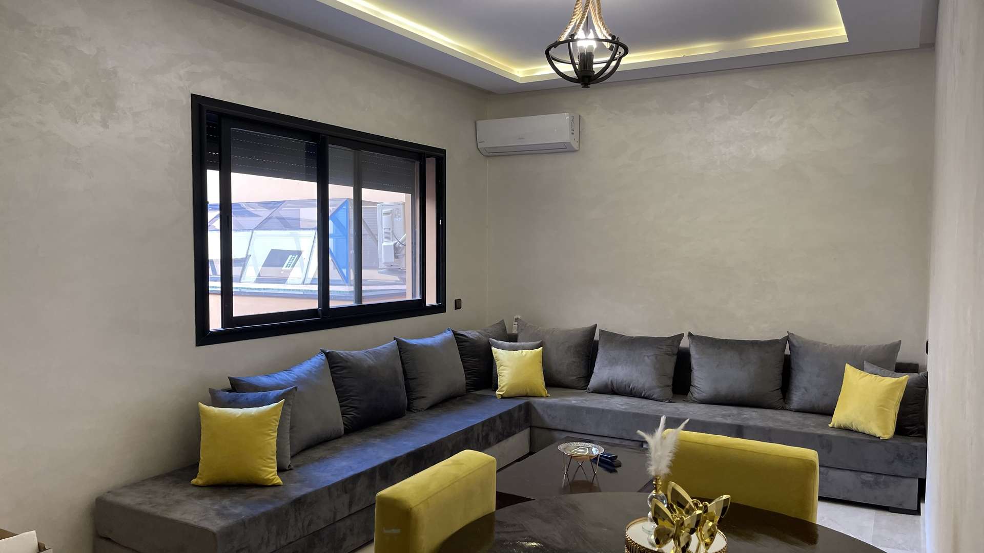 Location longue durée ,Appartement,Appartement Neuf T2 meublé à louer près du Theatre Royal à Marrakech,Marrakech,Av. Hassan II