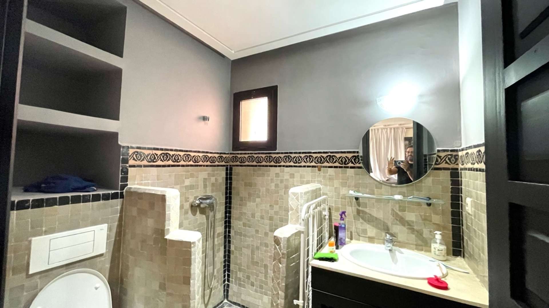 Location longue durée ,Appartement,Appartement Salon 1 chambre avec 2 terrasses Résidence sécurisée avec piscines ,Marrakech,Palmeraie