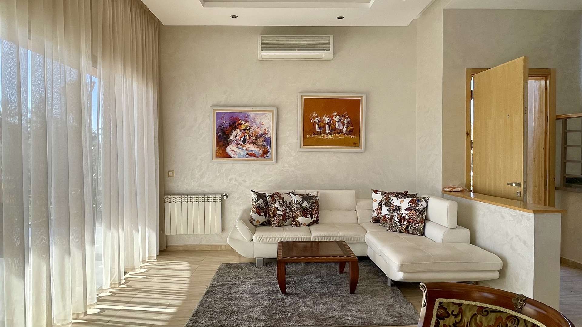 Location de vacances,Villa,Superbe proposition de location longue durée Villa 3 ch avec Hammam sur 4000M2 20min. du centre,Marrakech,Route de Fès