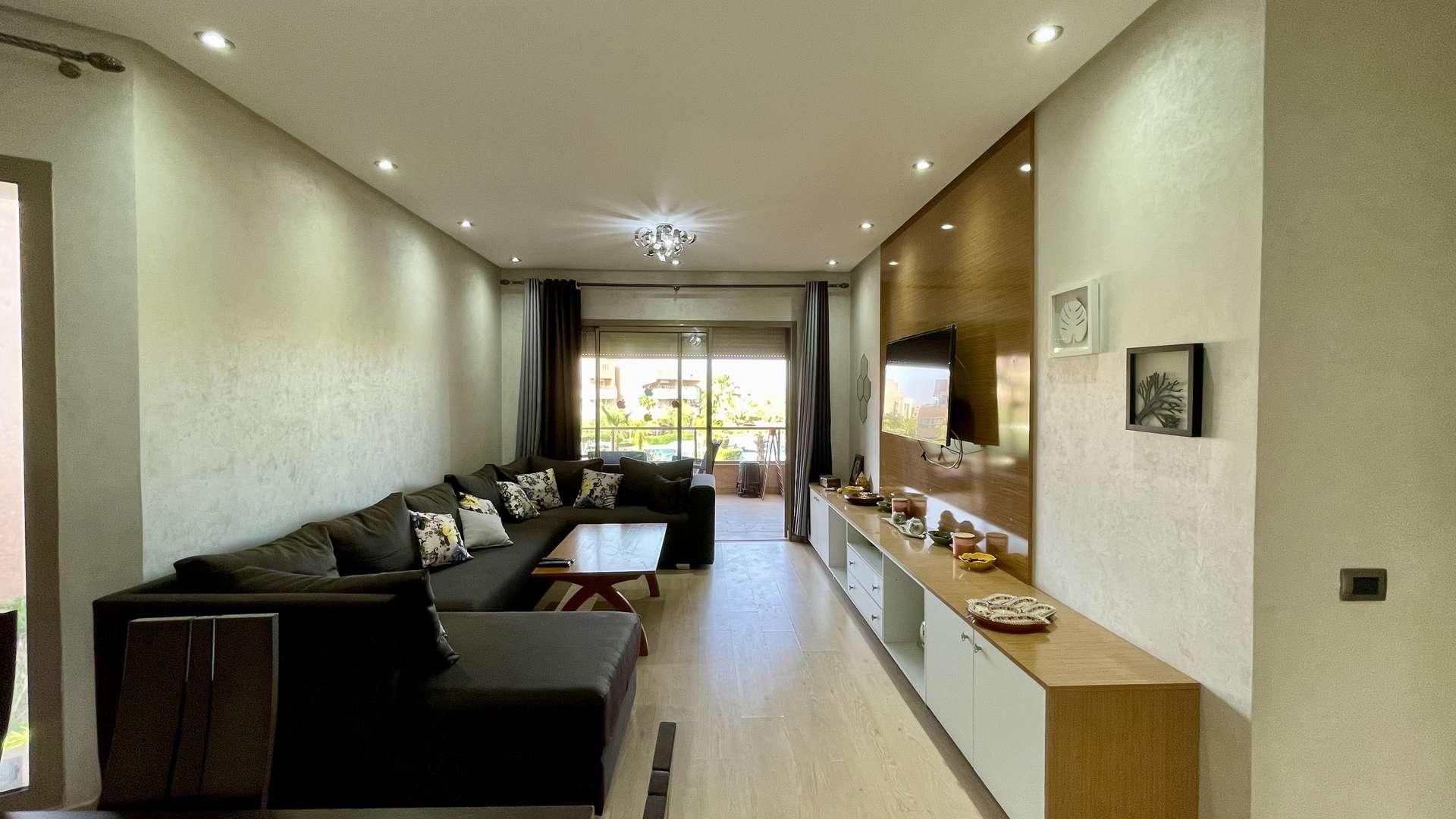 Location longue durée ,Appartement,Appartement 3ch 3 Terrasses avec vue imprenable sur le golf Prestigia à Marrakech,Marrakech,Golf Prestigia