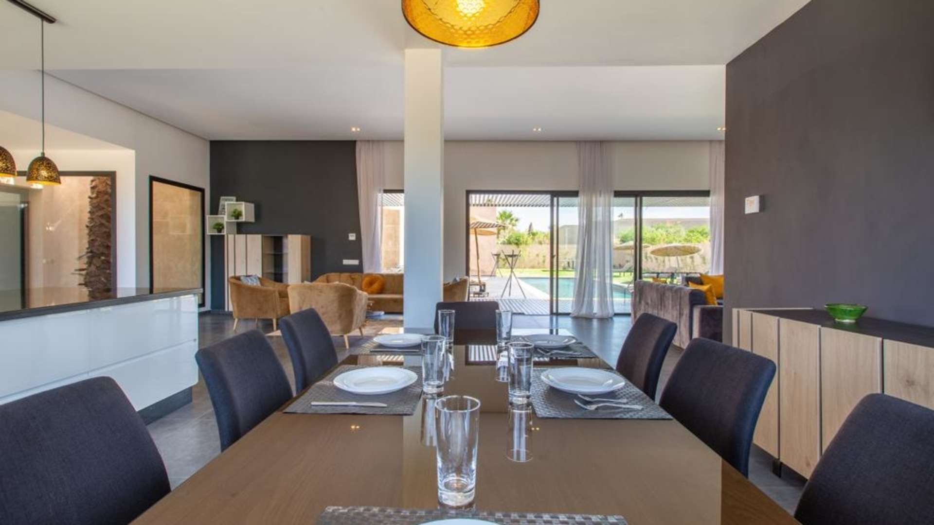 Location de vacances,Villa,Villa moderne de plain-pied  à louer pour vos vacances à Marrakech,Marrakech,Route de l'Ourika