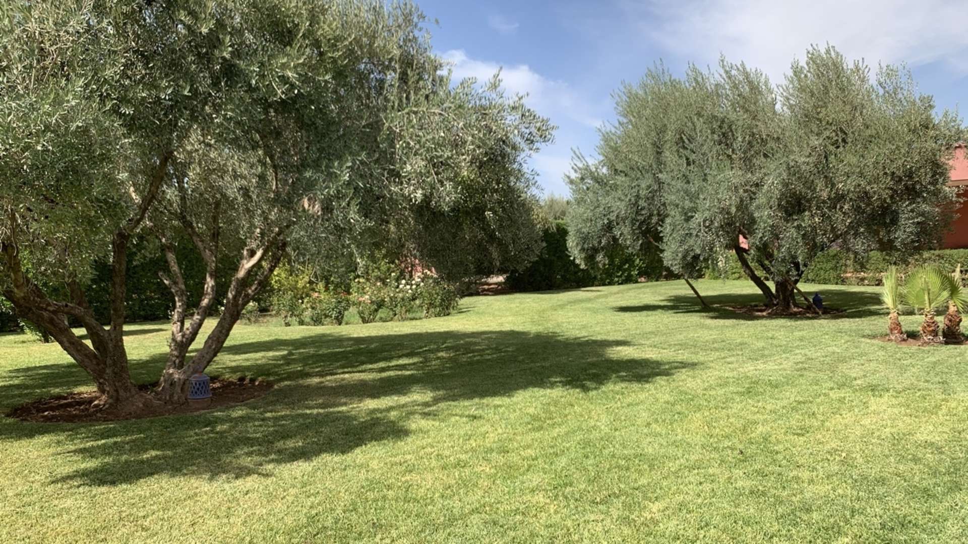 Location longue durée ,Villa,Grand pavillon 4 chambres vide dans une propriété privée d'1Ha,Marrakech,Route d'Ouarzazate
