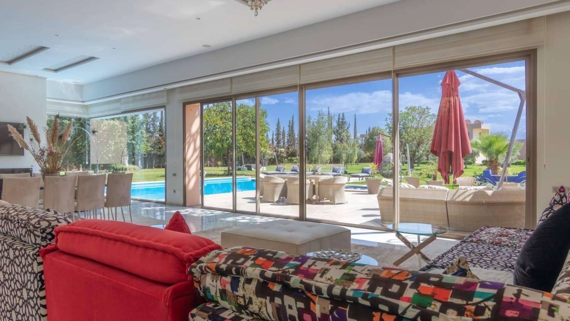 Vente,Villa,Superbe Propriété Privée d'1 Hectare de jardin à 20 min. du centre de Marrakech,Marrakech,Route de l'Ourika
