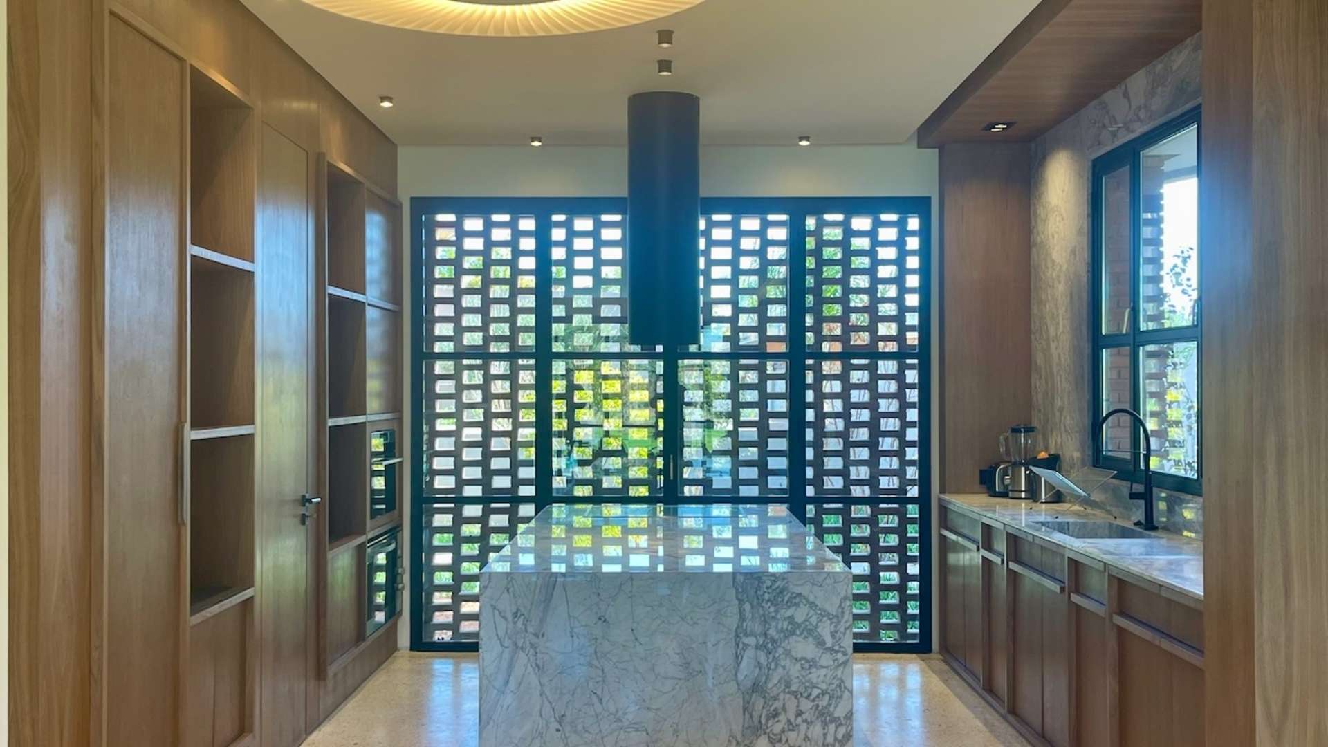 Location longue durée ,Villa,À louer : Superbe villa de construction très récente en première ligne sur le prestigieux Golf d'Amelkis,Marrakech,Amelkis Golf Resort