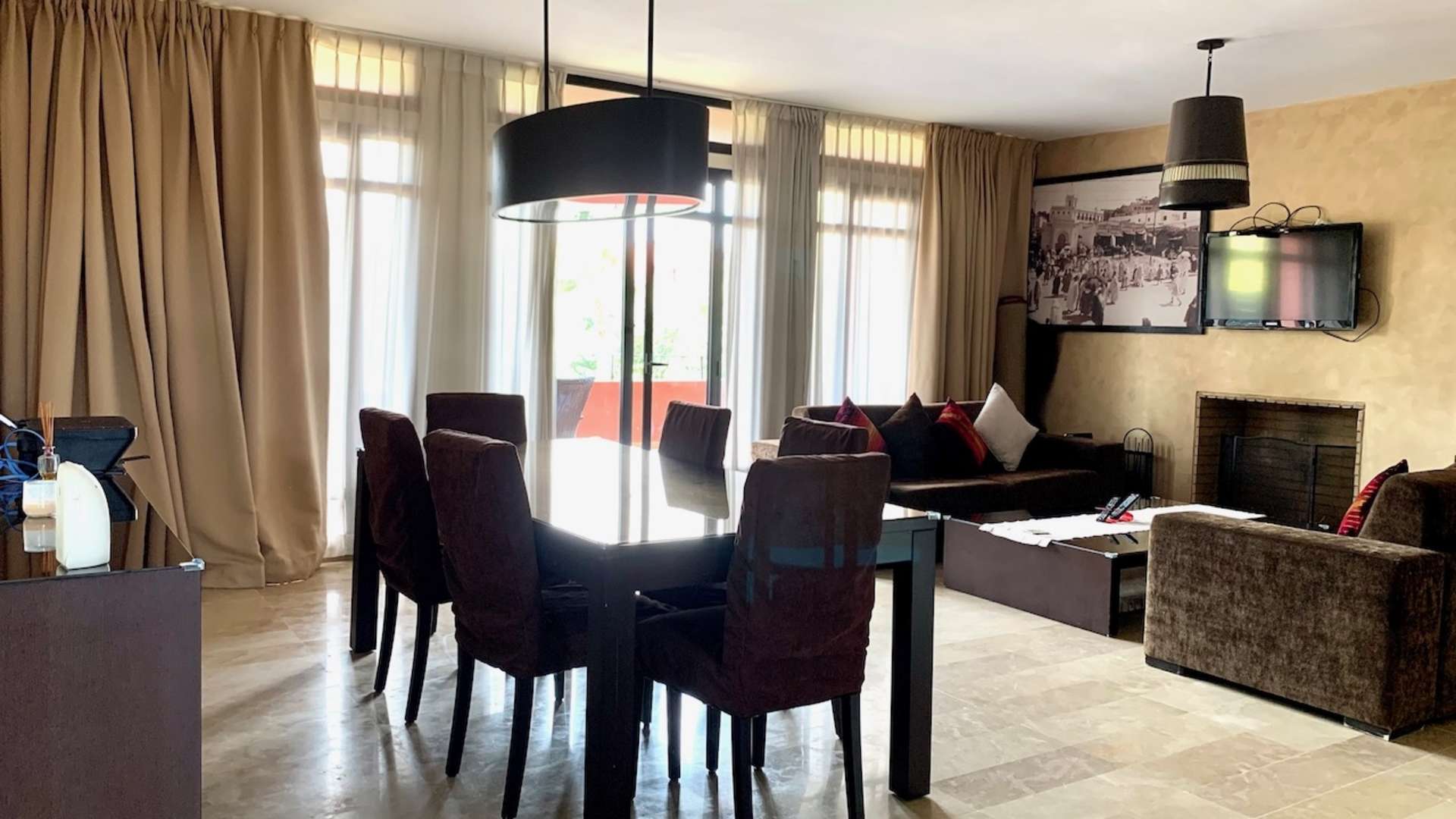 Location longue durée ,Appartement,Appartement F3 Résidence avec piscine à proximité de 3 golfs à Marrakech,Marrakech,Atlas Nakhil
