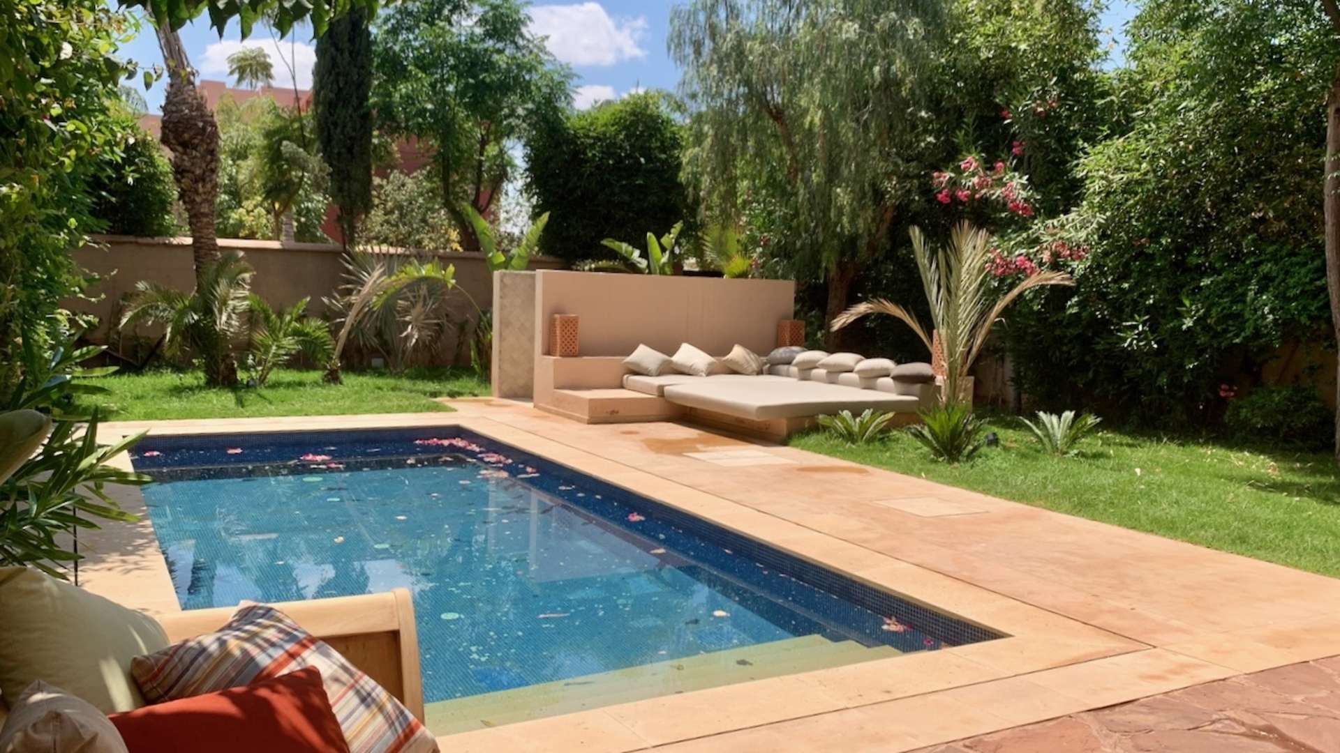 Location longue durée ,Riad,Riad Moderne 2ch meublé avec piscine privée à Golf Al Maaden,Marrakech,Golf Al Maaden