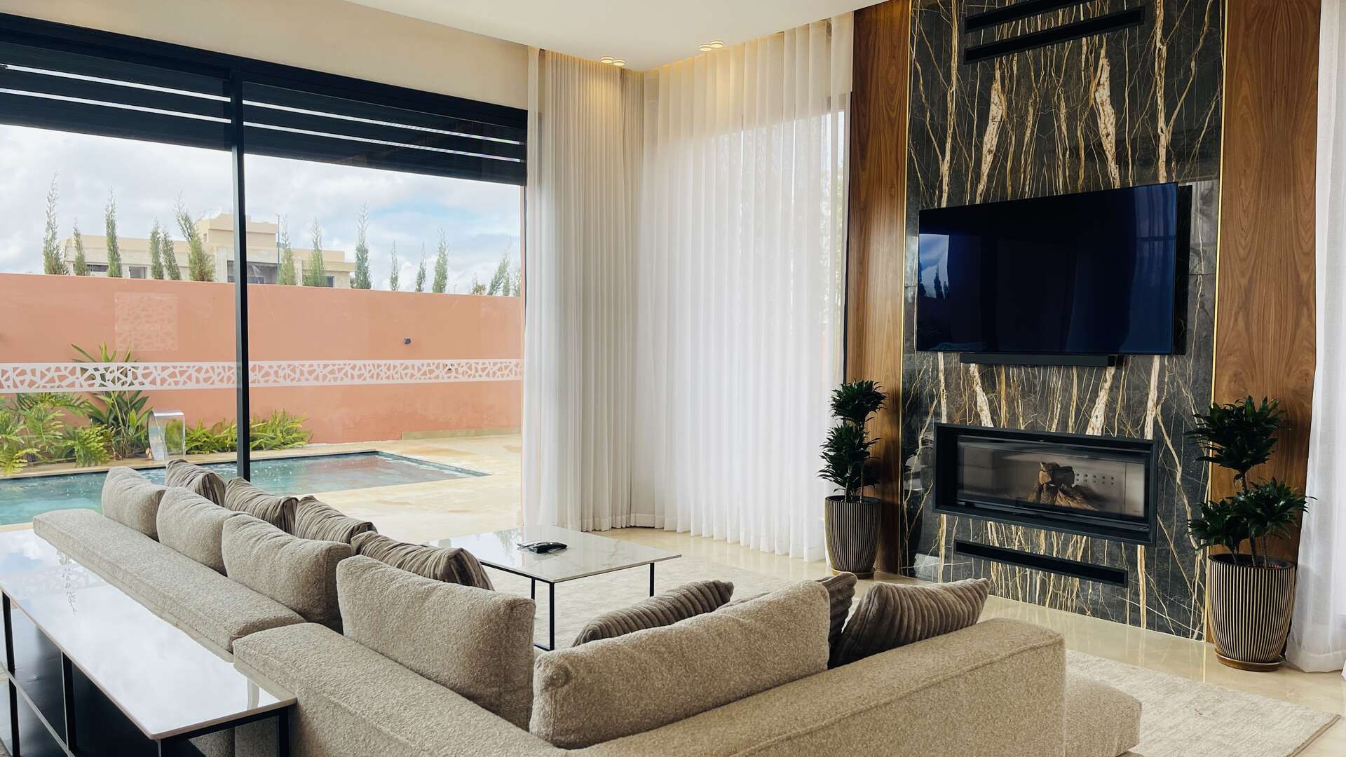 Vente,Villa,Villa neuve de prestige avec mobilier et équipements de luxe – Avenue Mohammed VI, Marrakech,Marrakech,Av. Mohamed VI