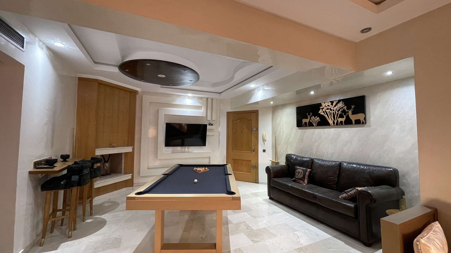 Location longue durée ,Appartement,Location appartement Marrakech longue durée – 2 chambres en résidence sécurisée avec piscine et parking,Marrakech,Route Casablanca