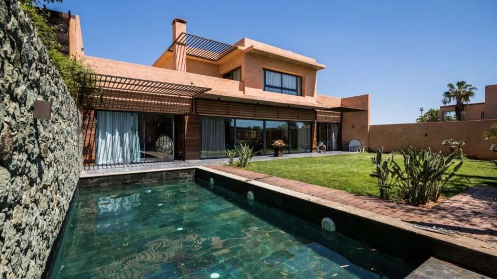 Vente,Villa,Villa de luxe à vendre à Marrakech – 3 suites, piscine, jardin, prestations haut de gamme,Marrakech,Amelkis Golf Resort