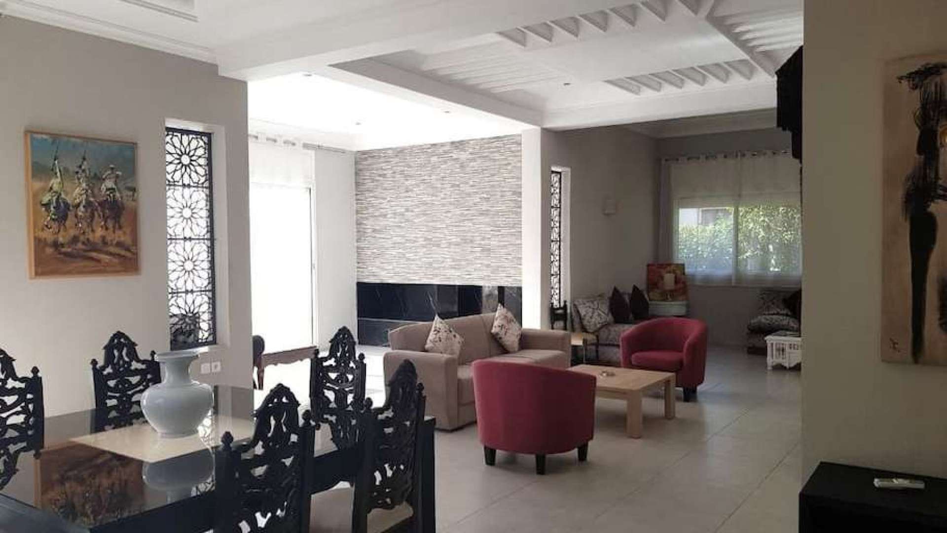 Location de vacances,Villa,Magnifique Villa 4ch avec Piscine Privée à proximité des 3 golfs de Marrakech,Marrakech,Route d'Ouarzazate