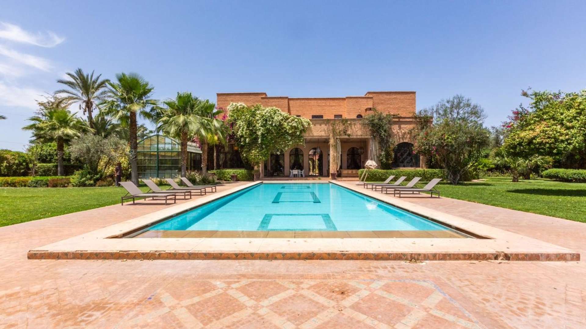 Vente,Villa,Propriété privée de 9 ch sur un parc de 6000 m2 à proximité des golfs à Marrakech,Marrakech,Palmeraie