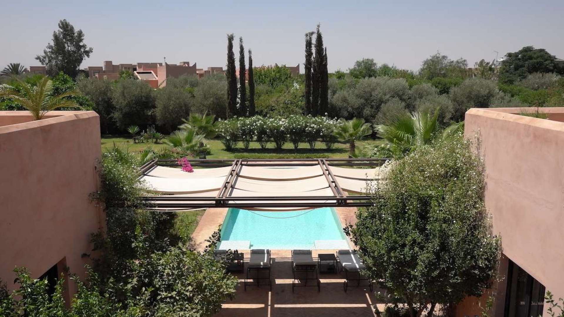 Location de vacances,Villa,Villa de charme à Marrakech, calme et repos au coeur d’un superbe parc arboré,Marrakech,Chrifia