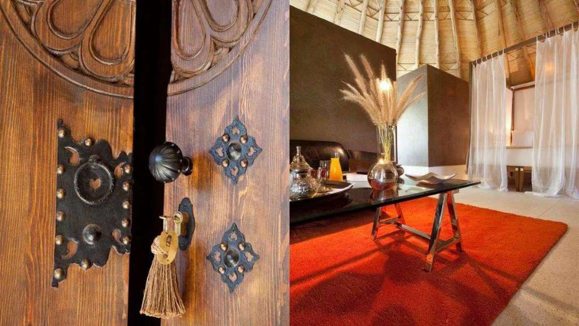 Location de vacances,Villa,Propriété de 10 suites d'exception - Services hôteliers - Piscine chauffée ,Marrakech,Bab Atlas