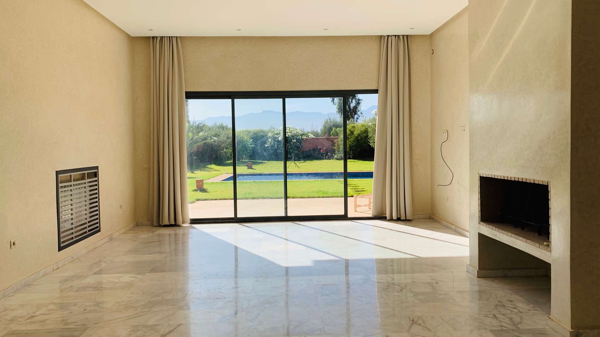 Location longue durée ,Villa,Villa vide 4ch avec hammam et piscine privée à 20 min. du centre de Marrakech,Marrakech,Route de l'Ourika