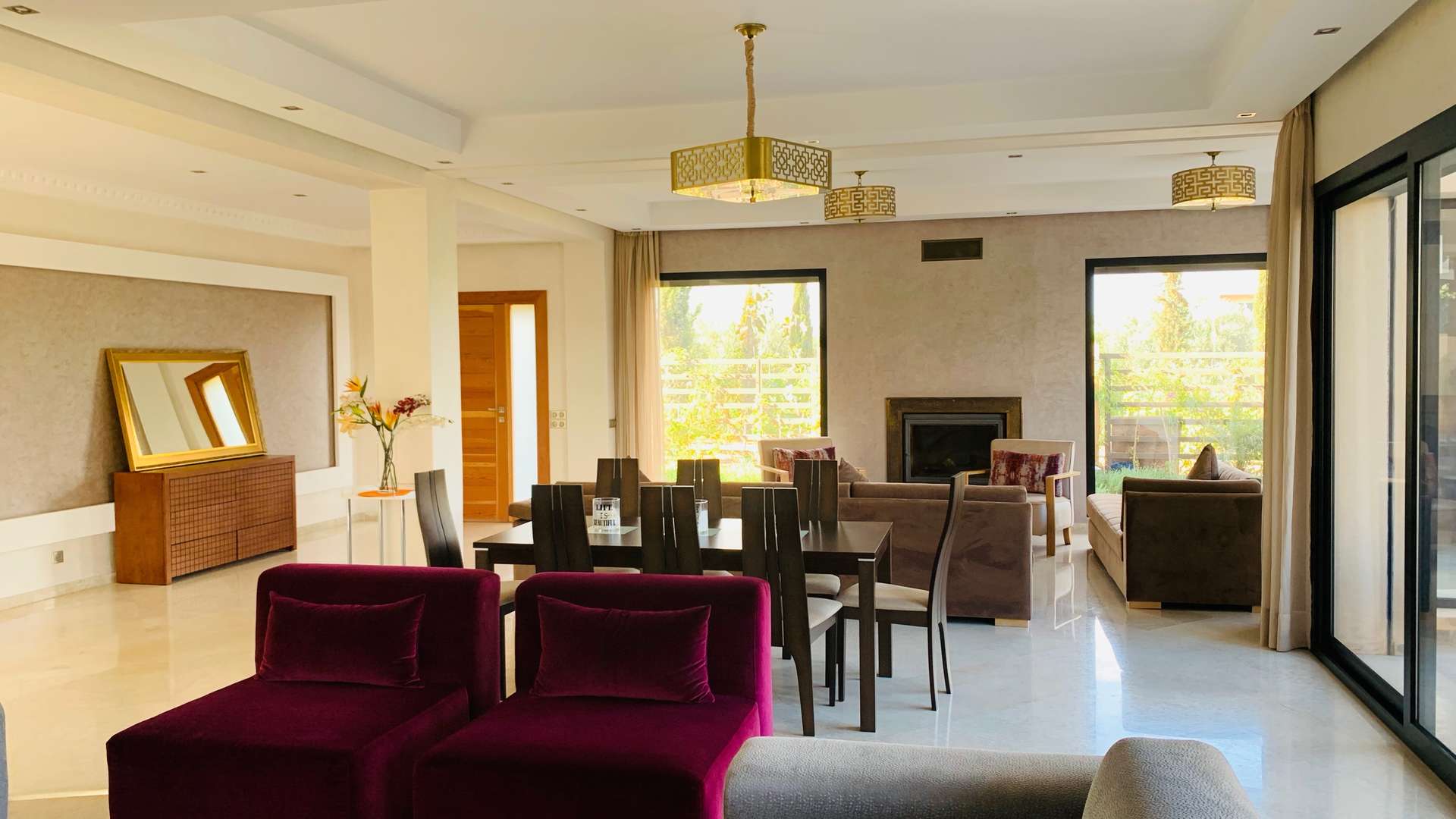 Location longue durée ,Villa,Villa de luxe 4ch avec piscine dans le golf d'Amelkis à Marrakech,Marrakech,Amelkis Golf Resort