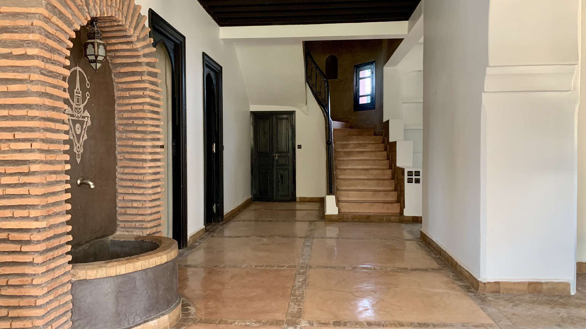 Location longue durée ,Villa,Villa 4 chambres vide avec piscine 1600m2 jardin,Marrakech,Route de Fès