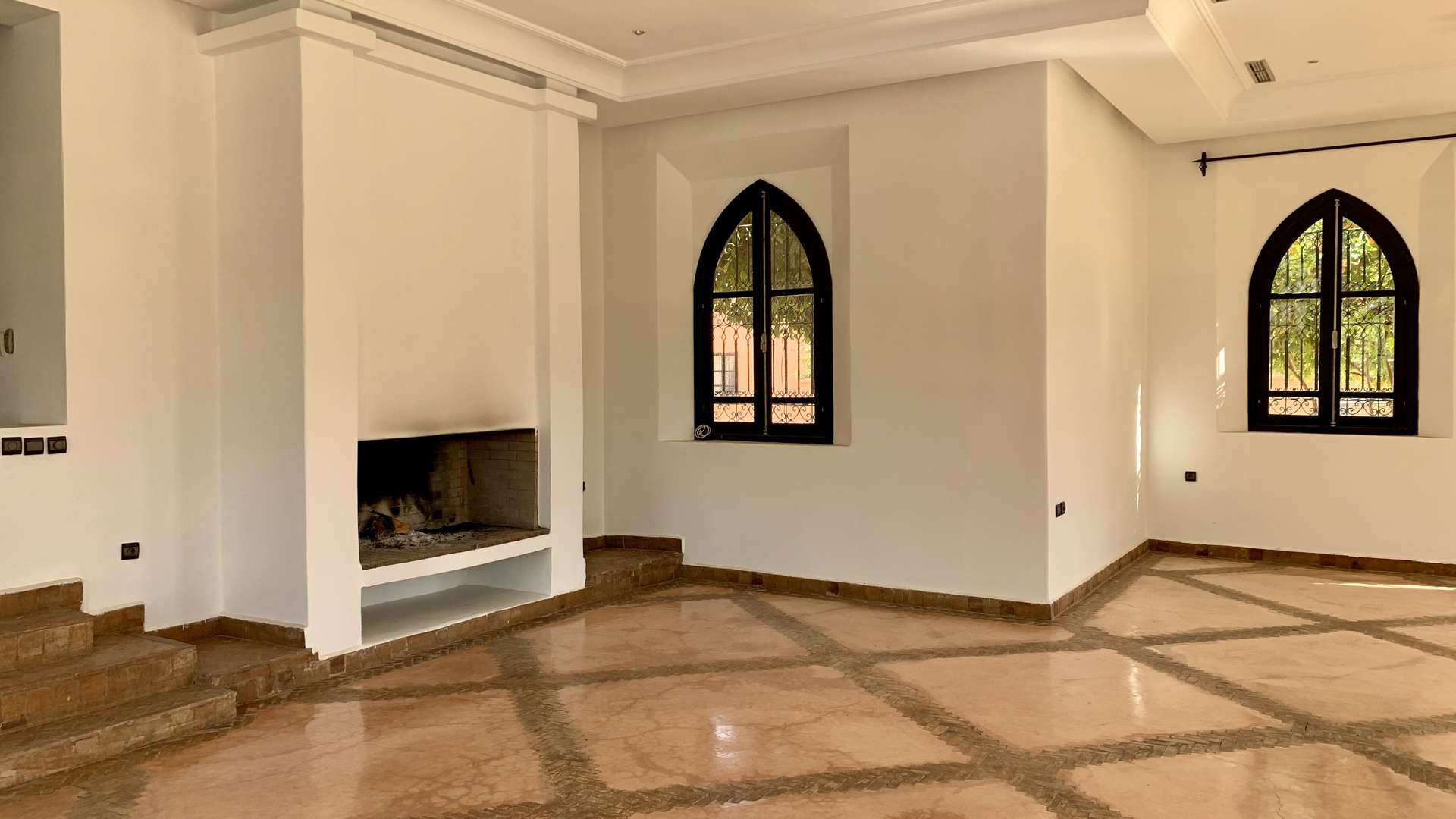 Location longue durée ,Villa,Villa 4 chambres vide avec piscine 1600m2 jardin,Marrakech,Route de Fès