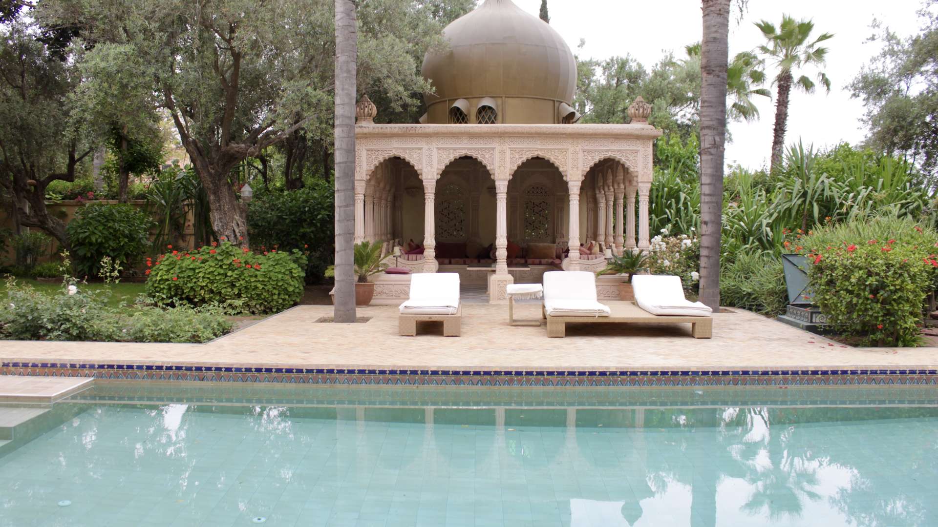 Location de vacances,Villa,Sublime villa de charme de 4 chambres au syle arabo-andalous front de golf à Marrakech,Marrakech,Amelkis Golf Resort