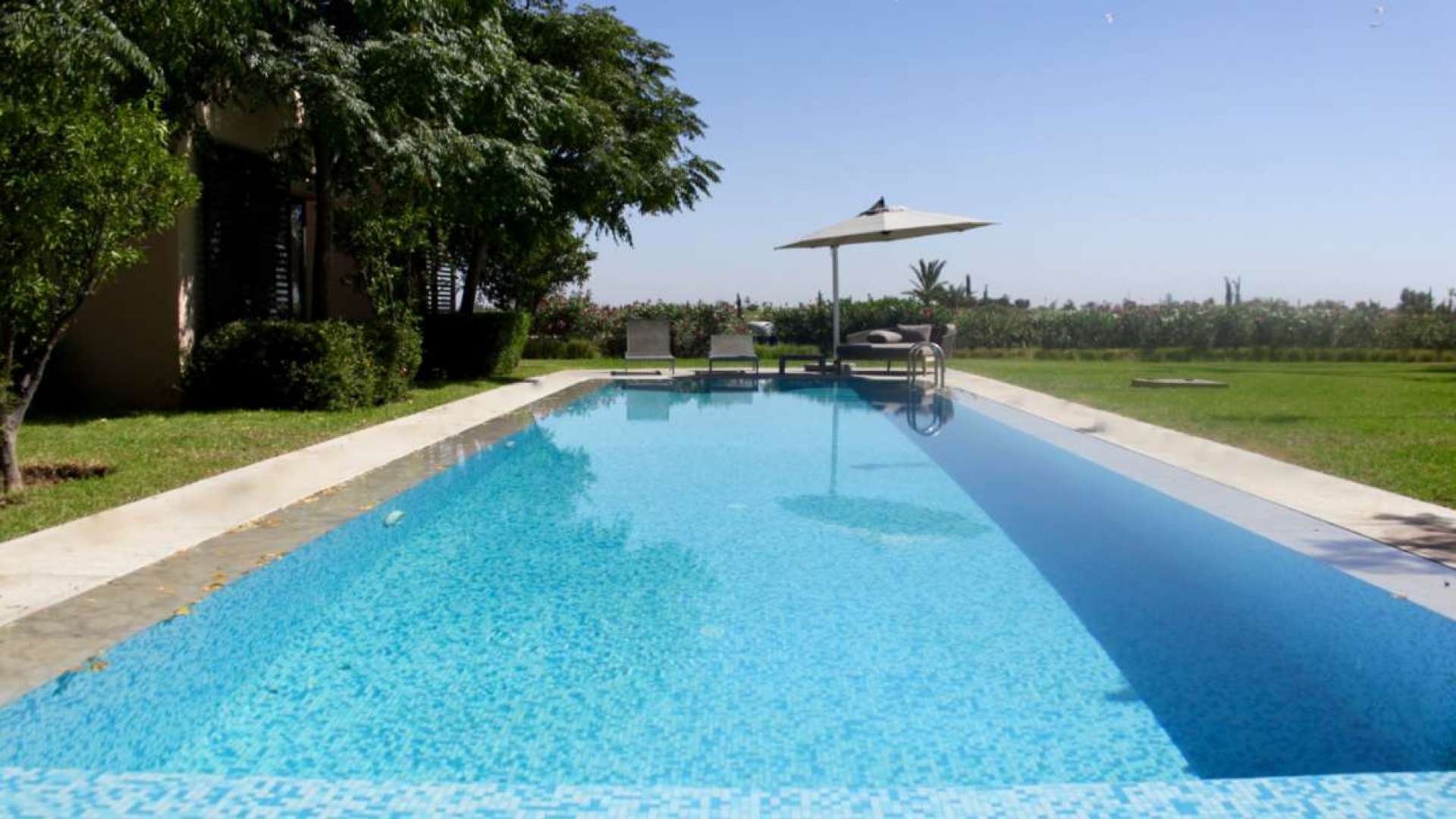 Location longue durée ,Villa,Villa 4ch contemporaine en première ligne sur le golf d’Al Maaden à Marrakech,Marrakech,Golf Al Maaden