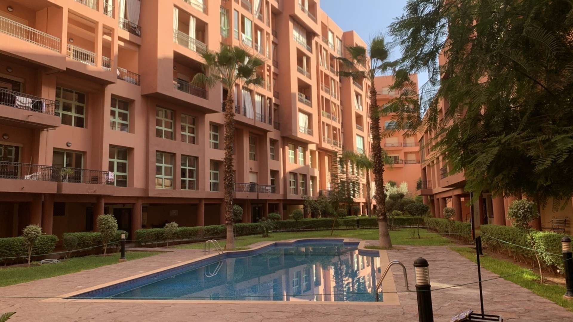 Location longue durée ,Appartement,Appartement vide et spacieux 3ch salon près des jardins de Majorelles,Marrakech,Majorelles