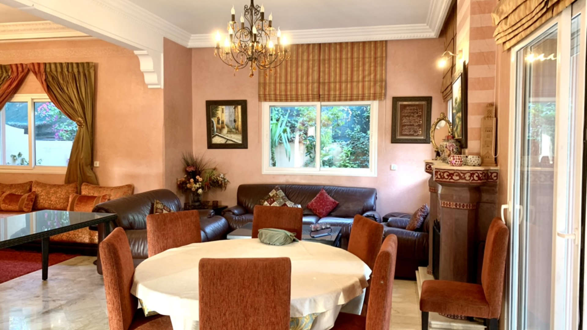 Vente,Villa,Villa 4ch avec piscine dans une résidence sécurisée à Targa Marrakech ,Marrakech,Targa