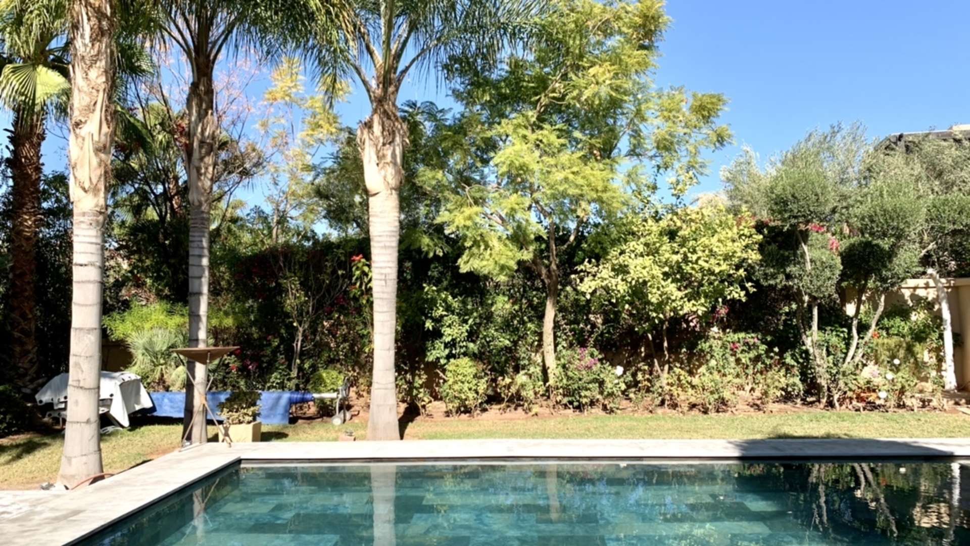 Location de vacances,Villa,Nouvelle villa de trois suites avec salle de sport, piscine et jardin privés dans un golf à Marrakech ,Marrakech,Golf Samanah