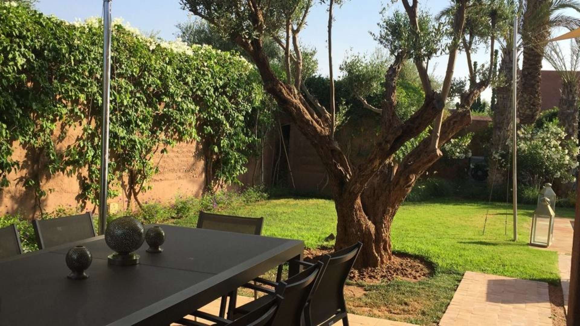Location de vacances,Villa,Villa de luxe d’architecte de plain-pied pour 6 personnes. Domaine privé sécurisé avec services,Marrakech,Golf Royal Palm