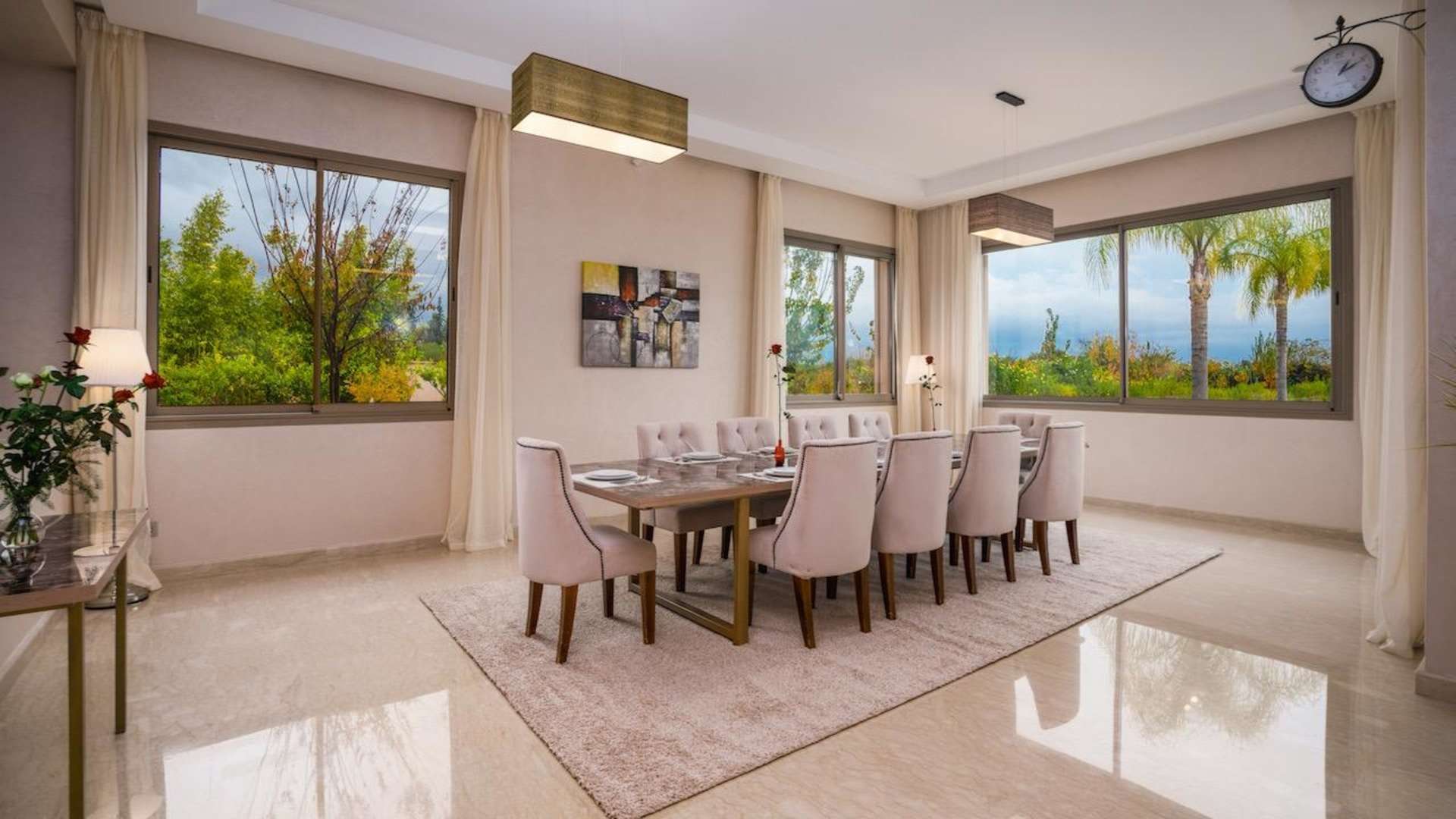 Location de vacances,Villa,Magnifique villa privée de 7 chambres avec piscine à Marrakech ,Marrakech,Route d'Ouarzazate