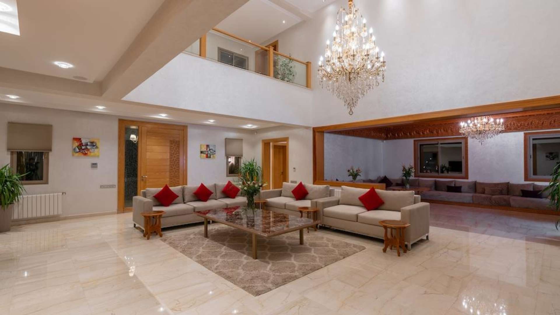 Location de vacances,Villa,Superbe villa 6 chambres avec piscine privée à Marrakech ,Marrakech,Route d'Ouarzazate