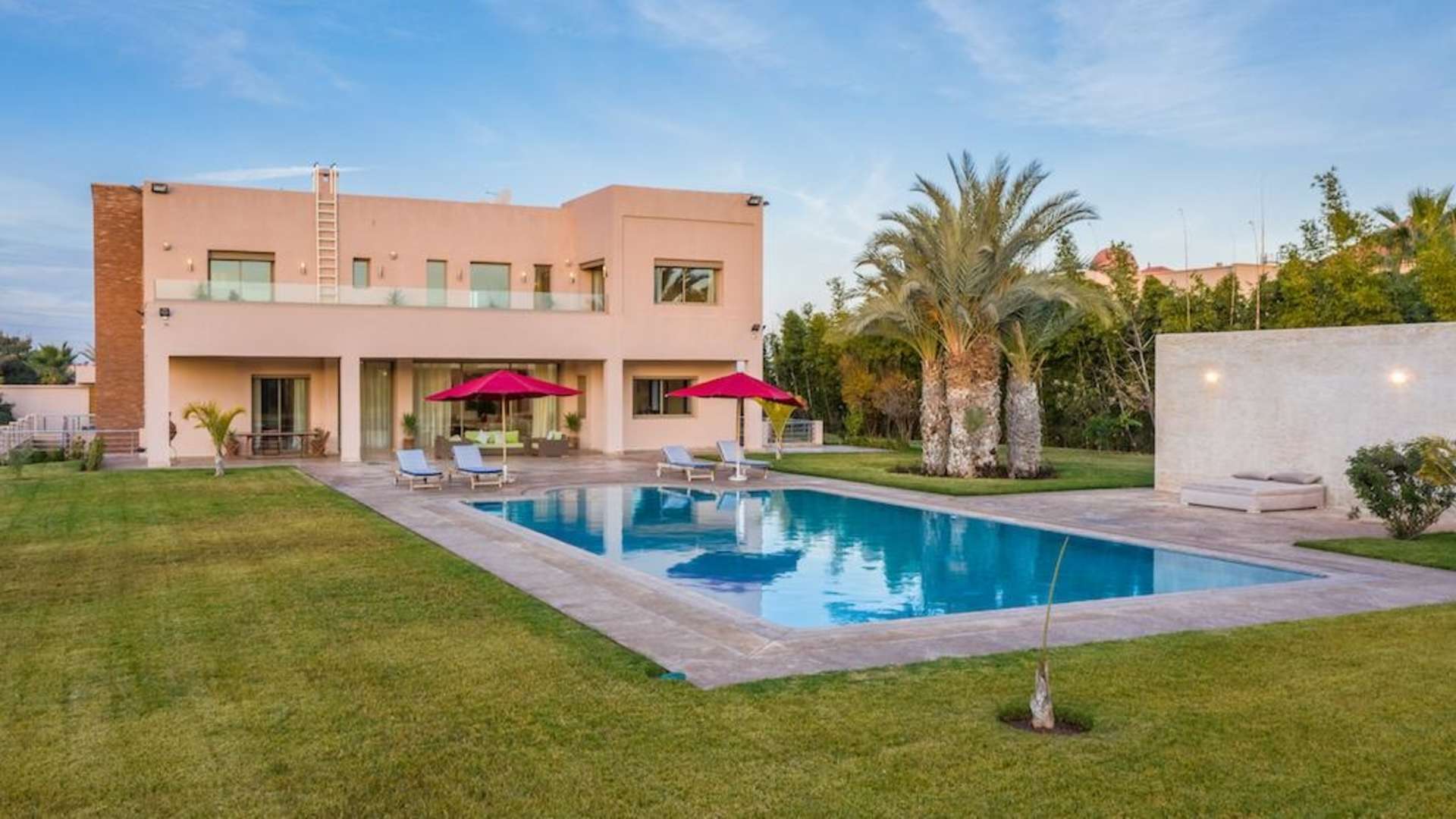 Location de vacances,Villa,Superbe villa 6 chambres avec piscine privée à Marrakech ,Marrakech,Route d'Ouarzazate