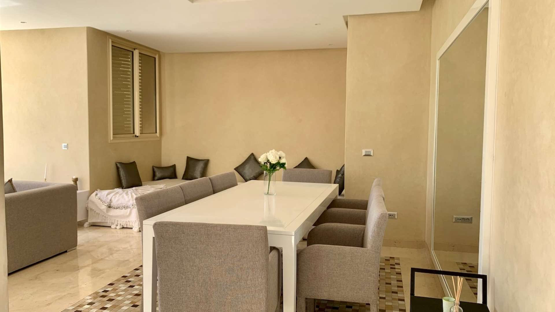 Location longue durée ,Villa,Magnifique villa moderne de 3 ch meublée sur golf à Marrakech,Marrakech,Golf Argan 