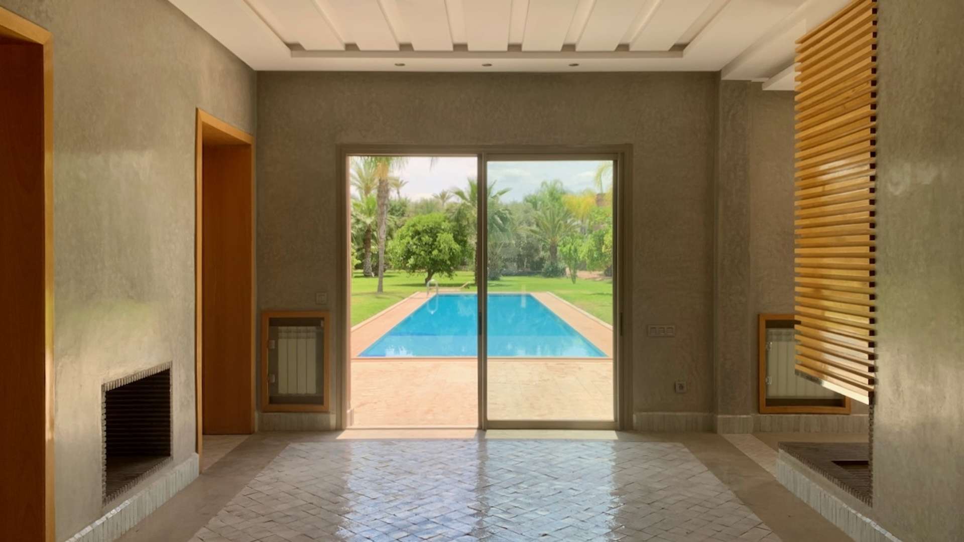 Location longue durée ,Villa,Villa vide non meublée de 4 suites avec logement de personnel dans la Palmeraie de Marrakech,Marrakech,Palmeraie