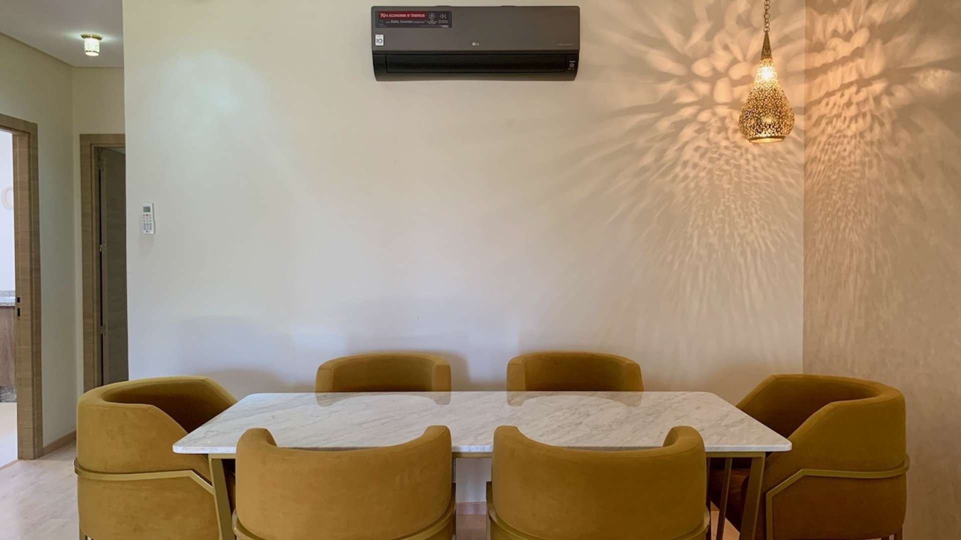 Location longue durée ,Appartement,Superbe appartement neuf 3 chambres salon avec jardin à Prestigia Golf,Marrakech,Golf Prestigia