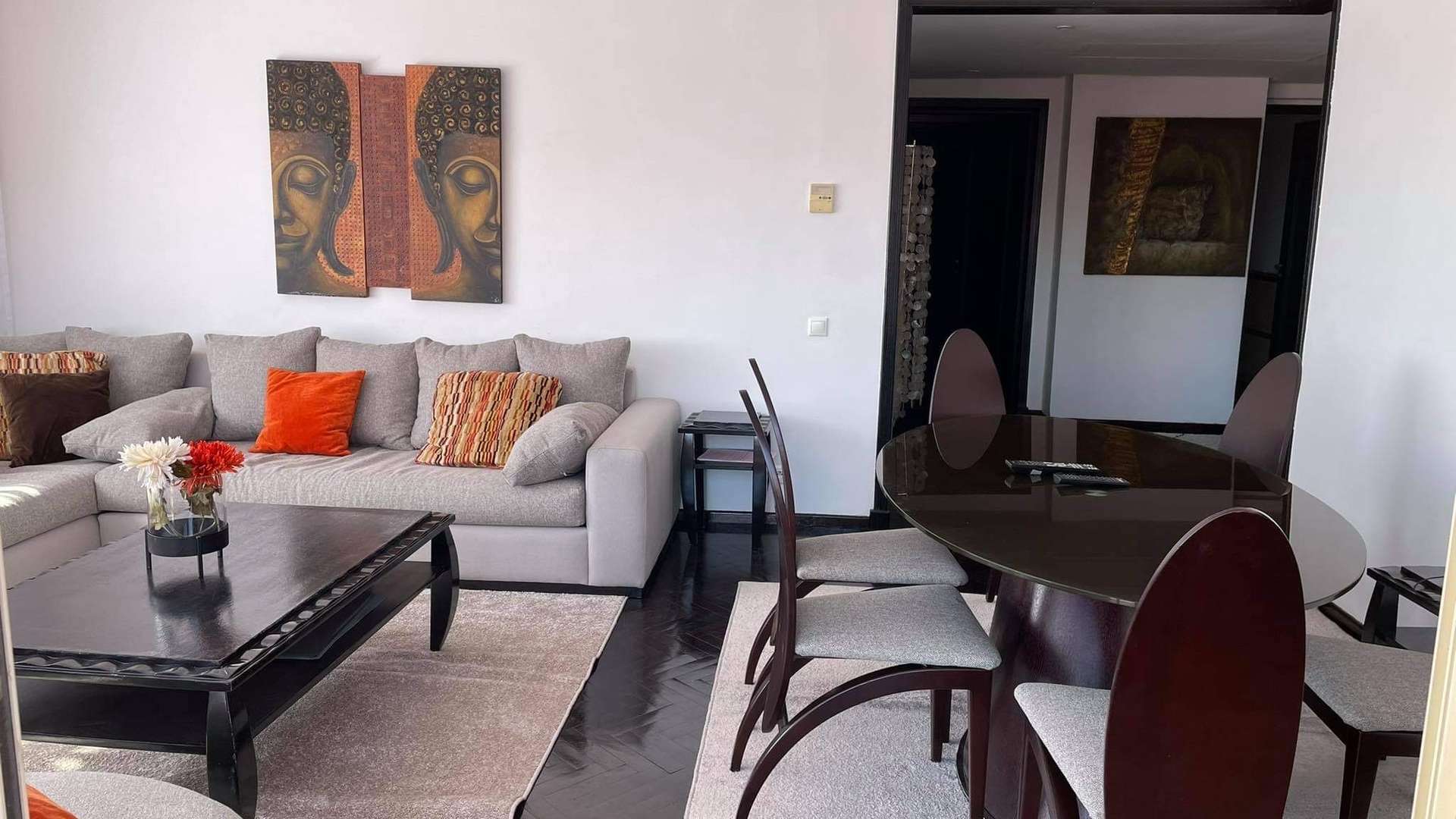 Location longue durée ,Appartement,Sublime Appartement Terrasse à l'Hivernage 3 Chambres Vue dégagée sur l'Atlas,Marrakech,Hivernage