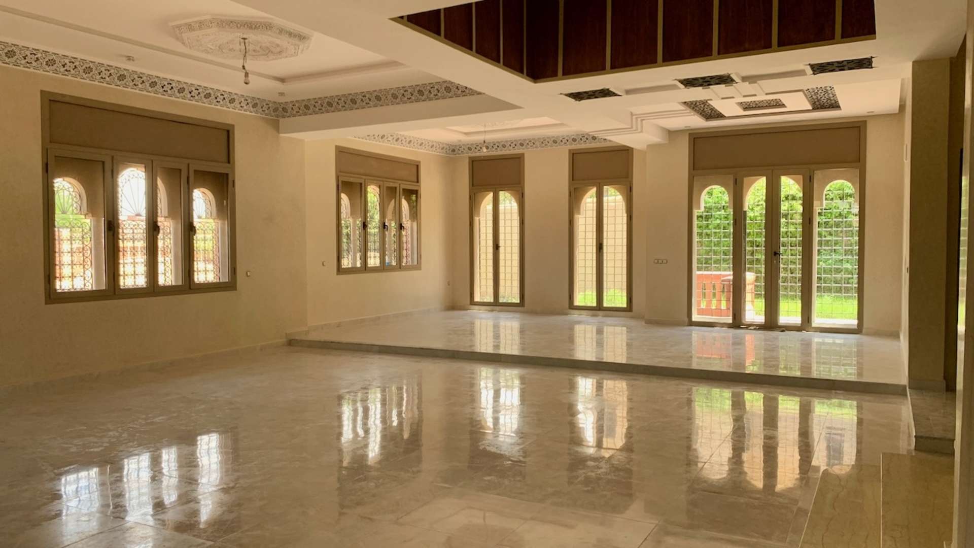 Location longue durée ,Villa,Villa Vide de 6 chambres avec sous-sol et sans piscine à Targa 5 min. de Carrefour Targa,Marrakech,Targa