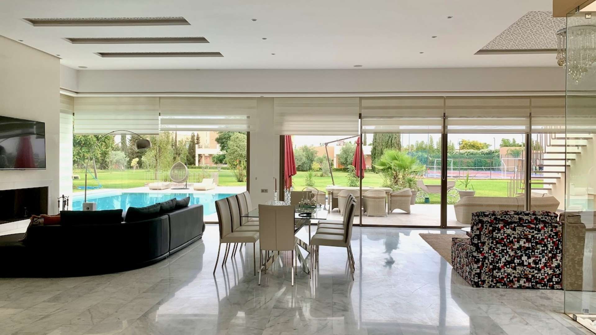 Vente,Villa,Superbe Propriété Privée d'1 Hectare de jardin à 20 min. du centre de Marrakech,Marrakech,Route de l'Ourika