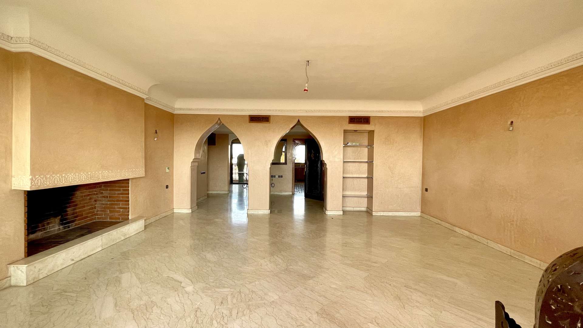 Location longue durée ,Appartement,Splendide appartement 175M2 avec 3 Terrasses. Vue dégagée. À proximité Majorelles,Marrakech,Majorelles