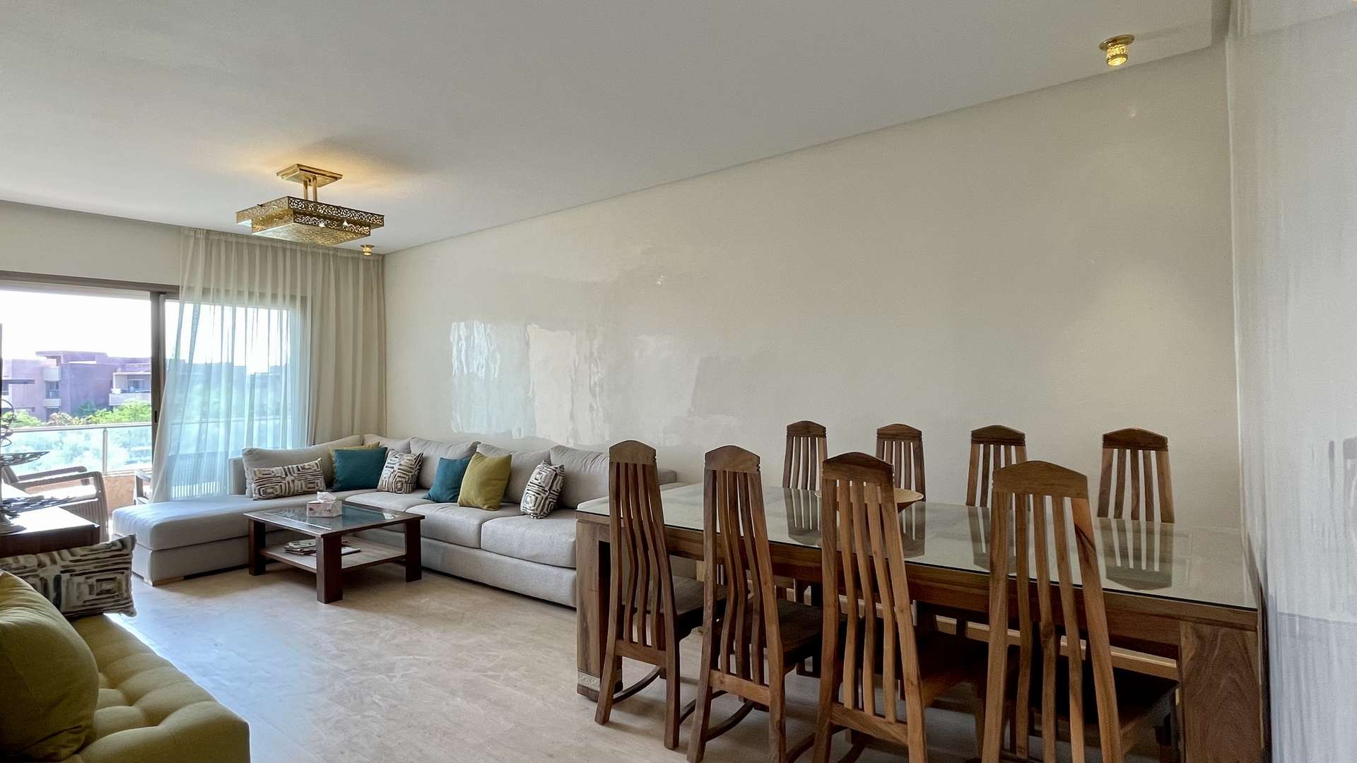 Location longue durée ,Appartement,Sublime Appartement 3ch Salon avec Terrasse dans le golf de Prestigia Marrakech,Marrakech,Golf Prestigia