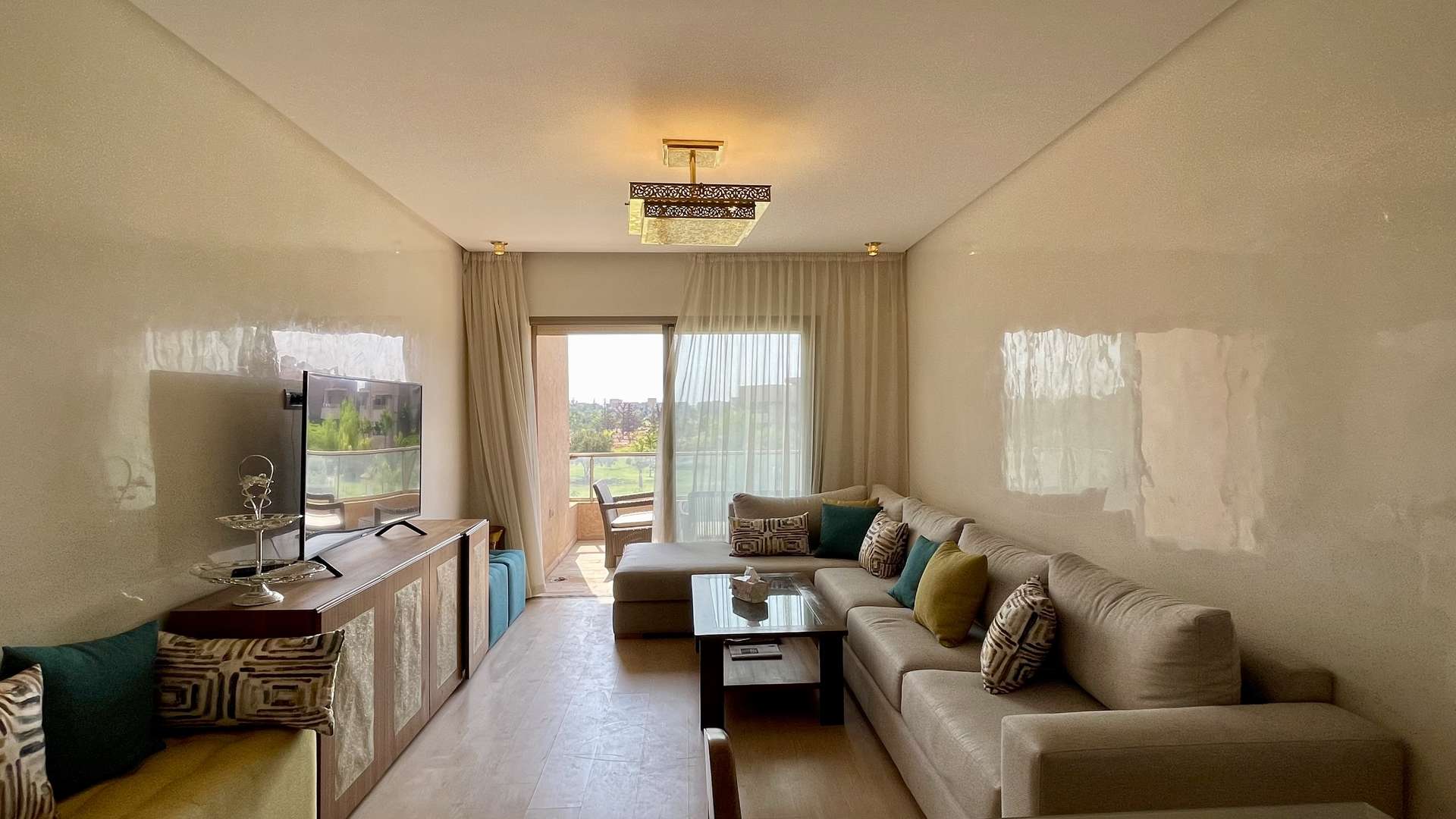 Location longue durée ,Appartement,Sublime Appartement 3ch Salon avec Terrasse dans le golf de Prestigia Marrakech,Marrakech,Golf Prestigia