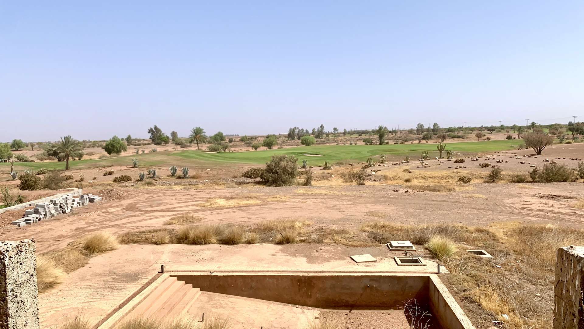 Vente,Villa,Bonne Affaire à saisir sur Golf: Villa en gros-oeuvres en première ligne du Golf,Marrakech,Golf Samanah