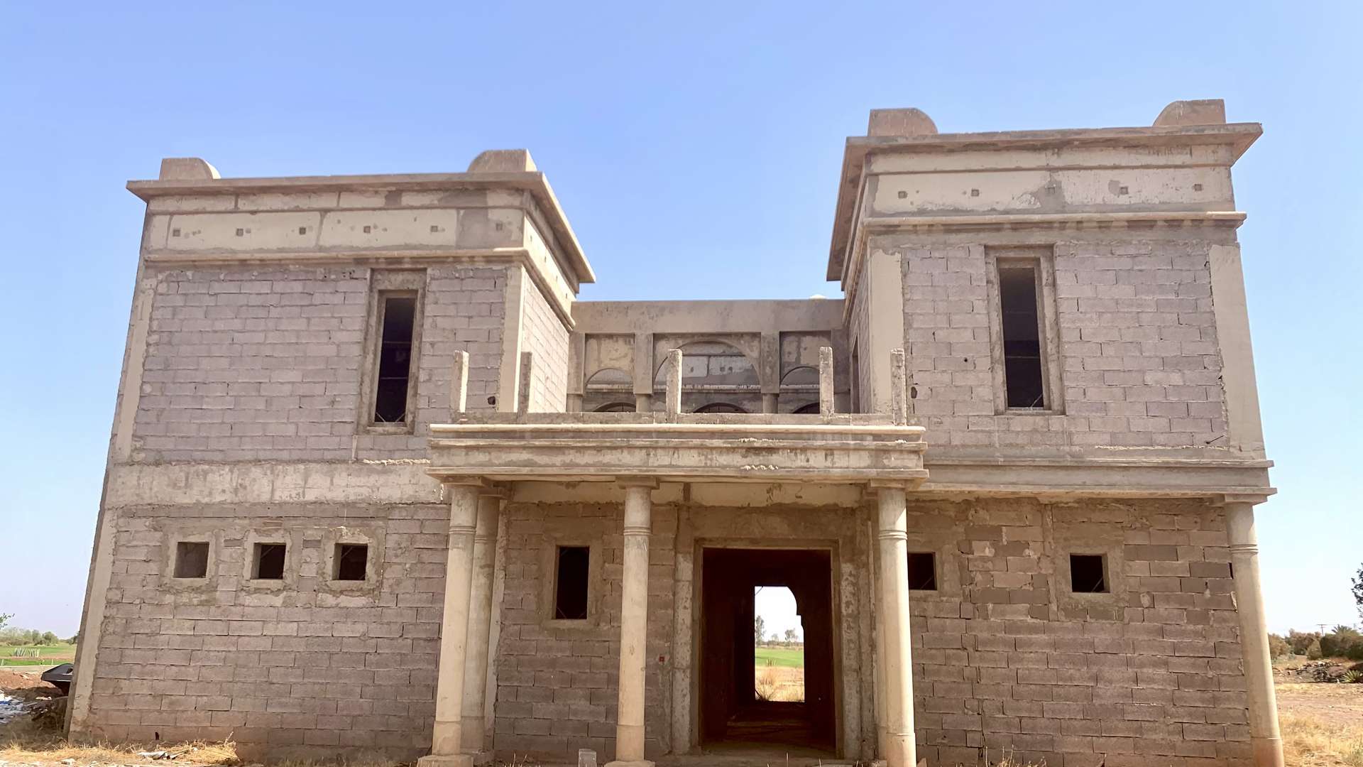 Vente,Villa,Bonne Affaire à saisir sur Golf: Villa en gros-oeuvres en première ligne du Golf,Marrakech,Golf Samanah