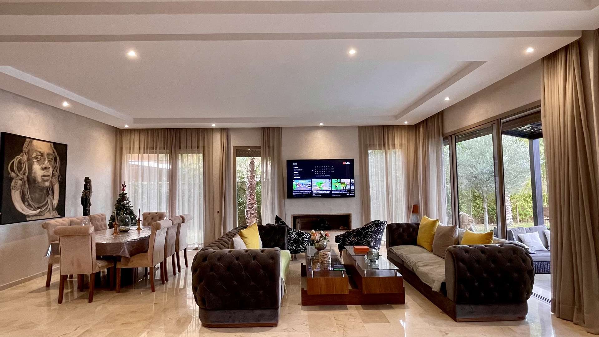 Location longue durée ,Villa,Villa 5ch meublée avec piscine privée dans le quartier de l'Agdal à Marrakech,Marrakech,Agdal