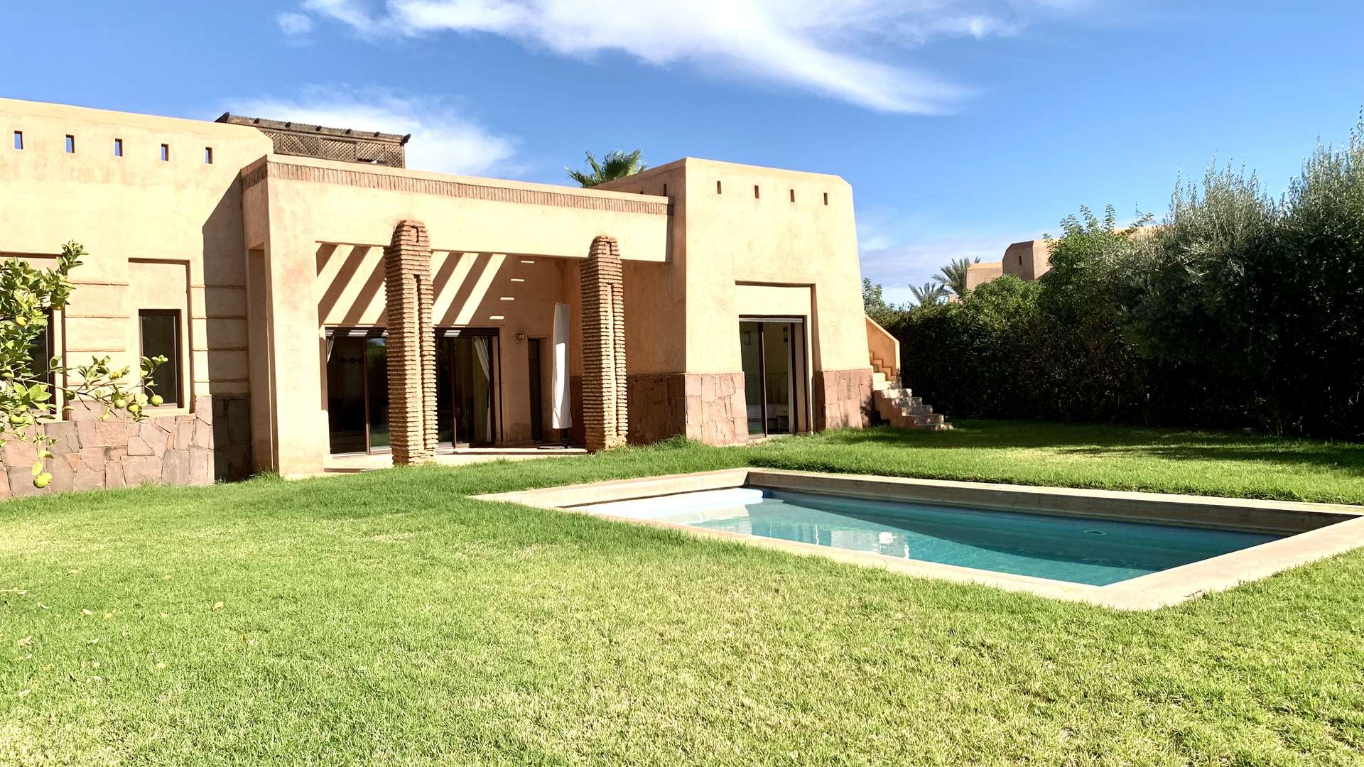 Vente,Villa,Villa 3ch MEUBLÉE avec piscine dans un complexe résidentiel  15 min. du centre de Marrakech,Marrakech,Route de Fès