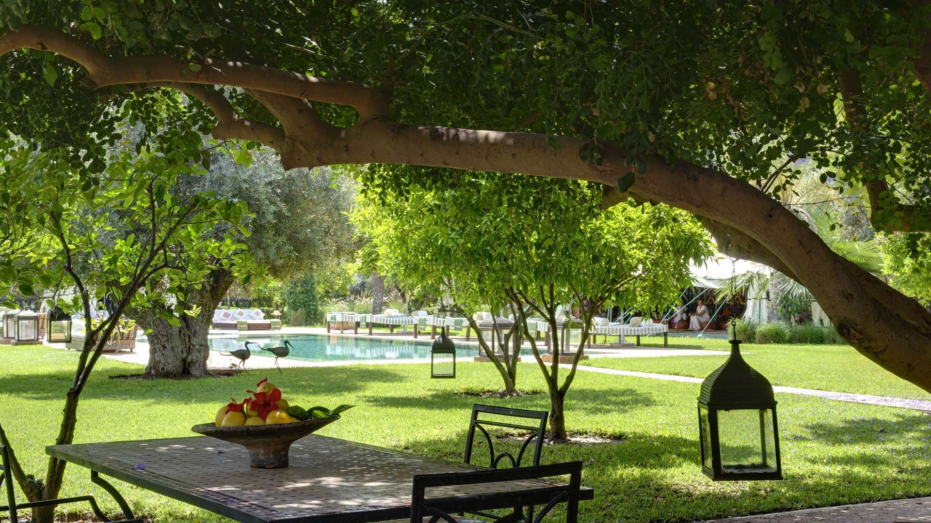 Location de vacances,Villa,Propriété privée de luxe avec 7 suites d’exception, services hôteliers, tennis, spa,…,Marrakech,Palmeraie
