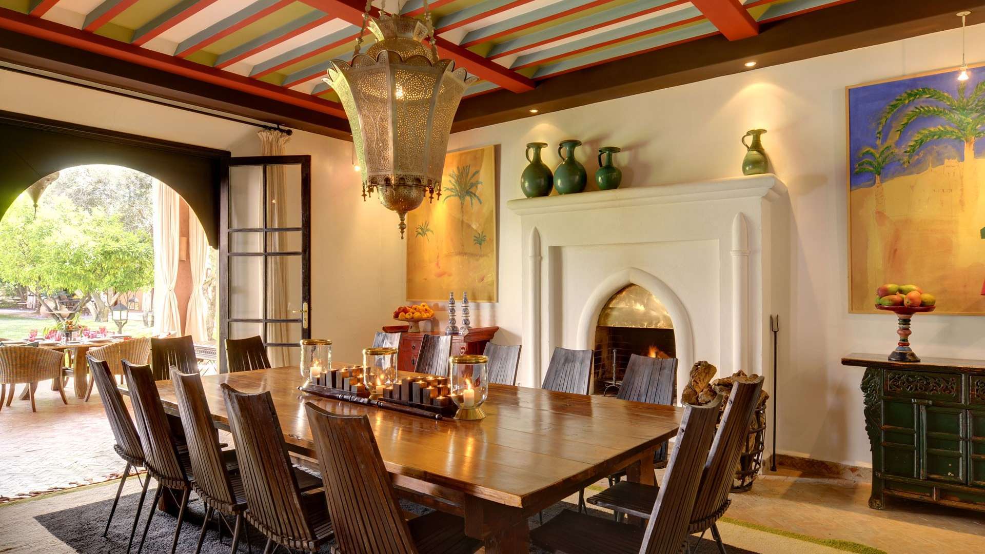 Location de vacances,Villa,Propriété privée de luxe avec 7 suites d’exception, services hôteliers, tennis, spa,…,Marrakech,Palmeraie