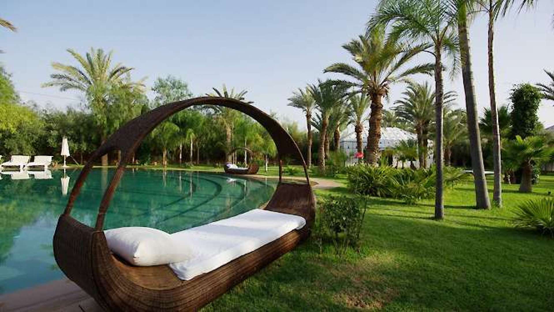 Location de vacances,Villa,Villa de luxe avec 8 lodges exceptionnelles à la Palmeraie,Marrakech,Palmeraie