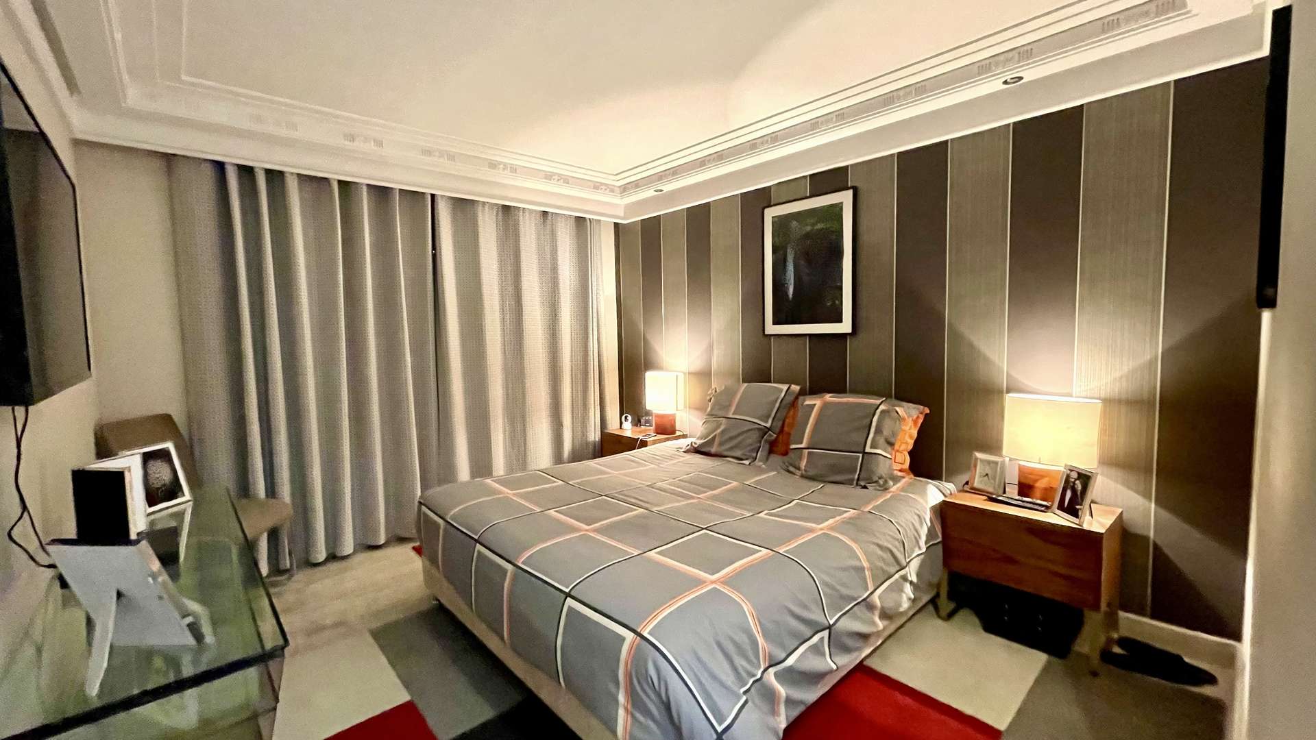 Location longue durée ,Appartement,Hivernage Centre Marrakech: Appartement de luxe 140M2 avec terrasse Résidence Très Haut Standing,Marrakech,Hivernage