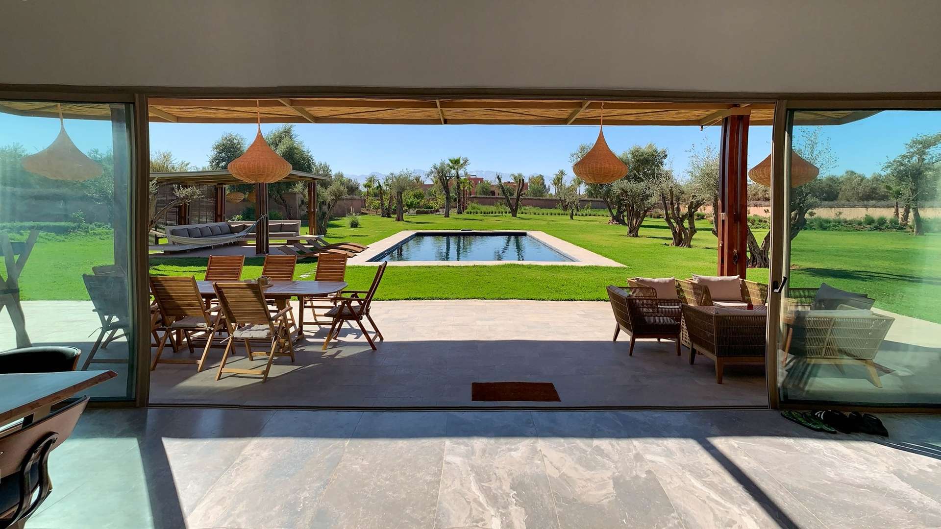 Location de vacances,Villa,Villa Contemporaine et écologique de 6 suites à Marrakech,Marrakech,Sidi Youssef Ben Ali